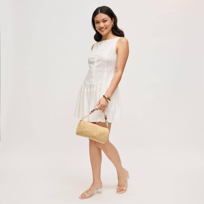 Rachel - Straw Clutch