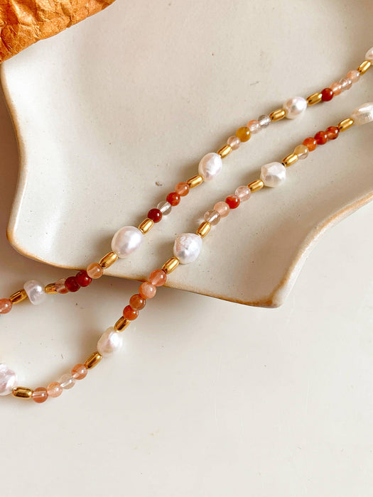 Pearl & Bead Necklace