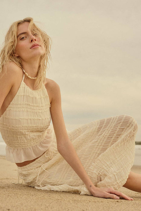 Shay Ruffle Maxi Skirt