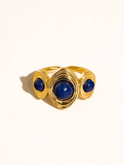 Tri Stone Ring