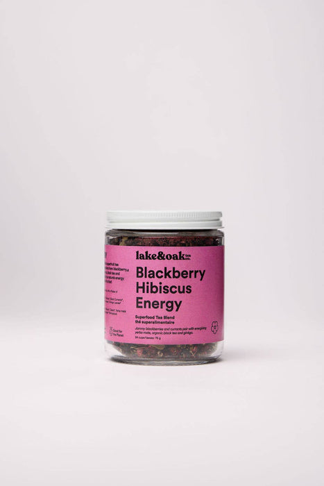 Blackberry Hibiscus Energy - Superfood Tea Blend