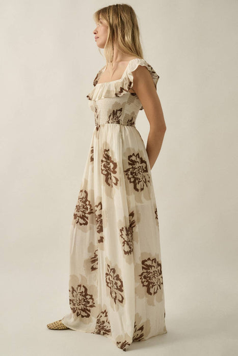 Marisol Smocked Maxi Dress