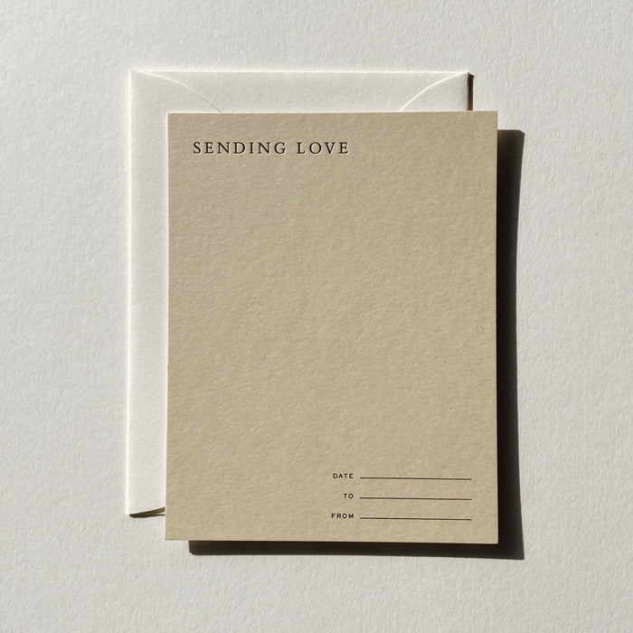 Sending Love Notecard Set No. 12