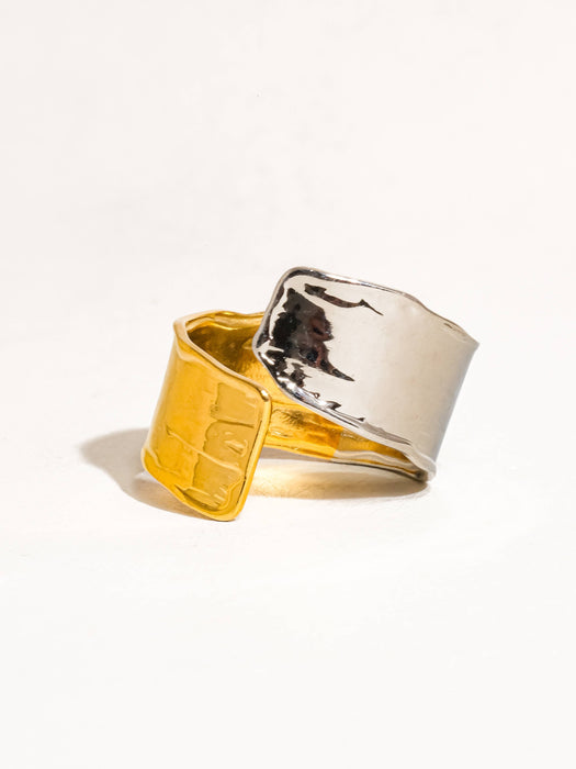 Textured Open Ring
