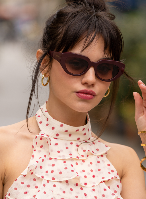 Frankie Acetate Cat Eye Sunglasses