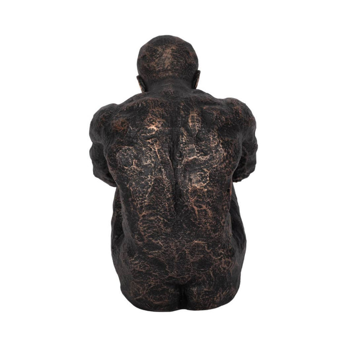 Sitting Man Sculpture