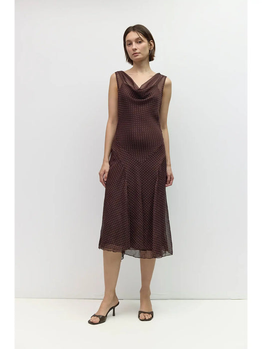 Penelope Polka Dot Midi Dress