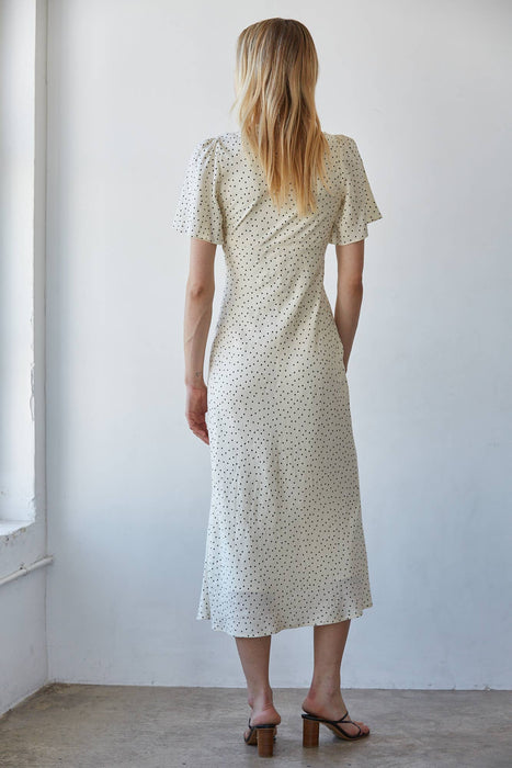 Pois V-neck Midi Dress