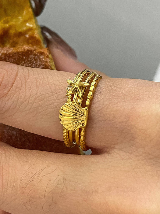 Ocean Stackable Rings