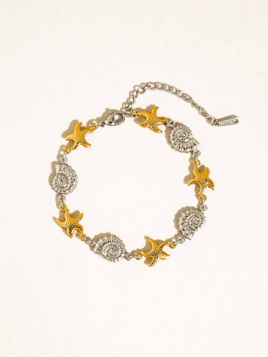 Starfish Shell Bracelet