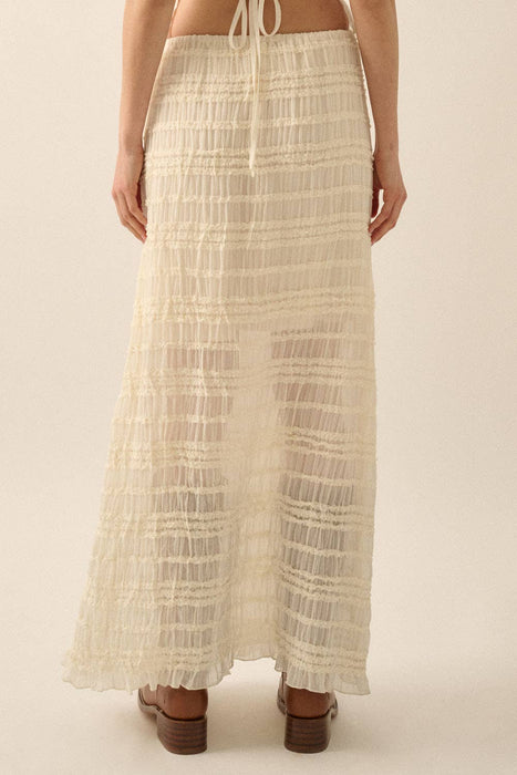 Shay Ruffle Maxi Skirt