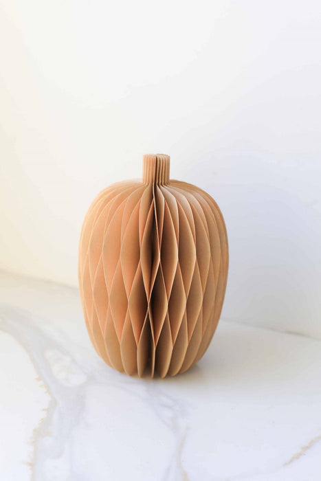 Honeycomb Paper Pumpkins