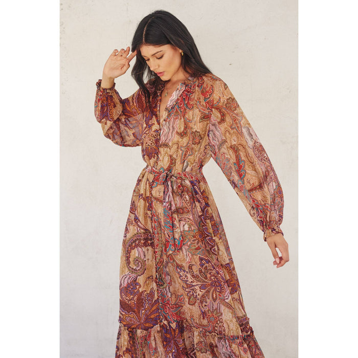 Brise d’Automne Maxi Dress