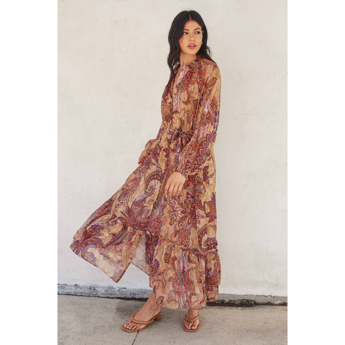 Brise d’Automne Maxi Dress