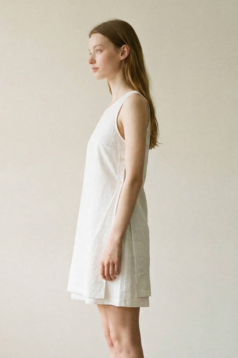 Campbell Eyelet Mini Dress