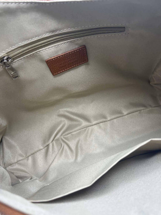 Braided Suede Shoulder Bag