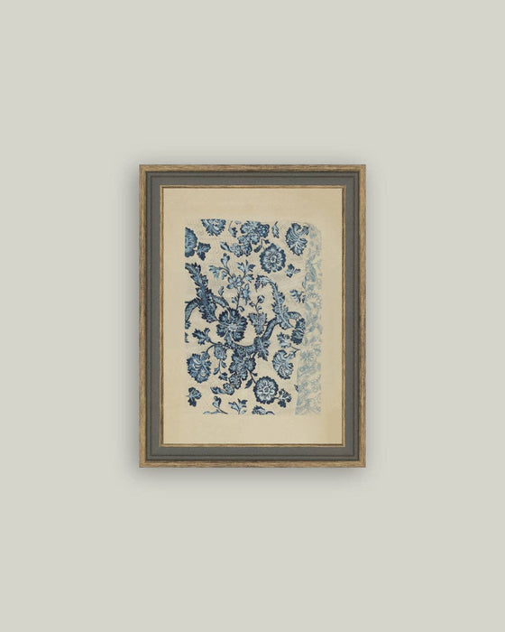 Blue Textile Pattern