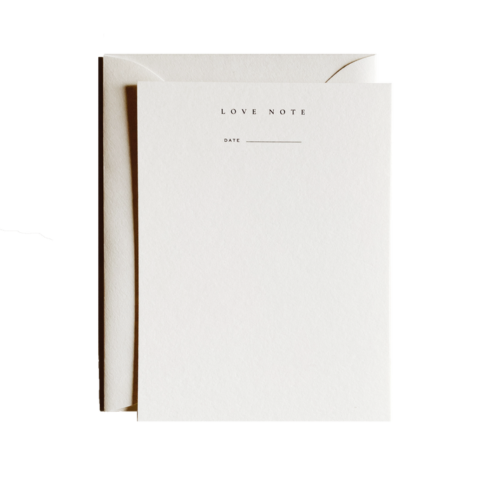 Love Note Notecard Set No. 06