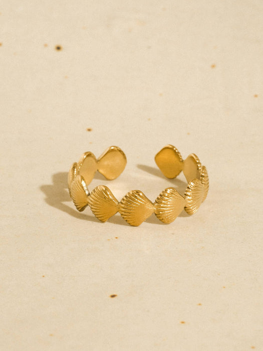 Shell Open Ring