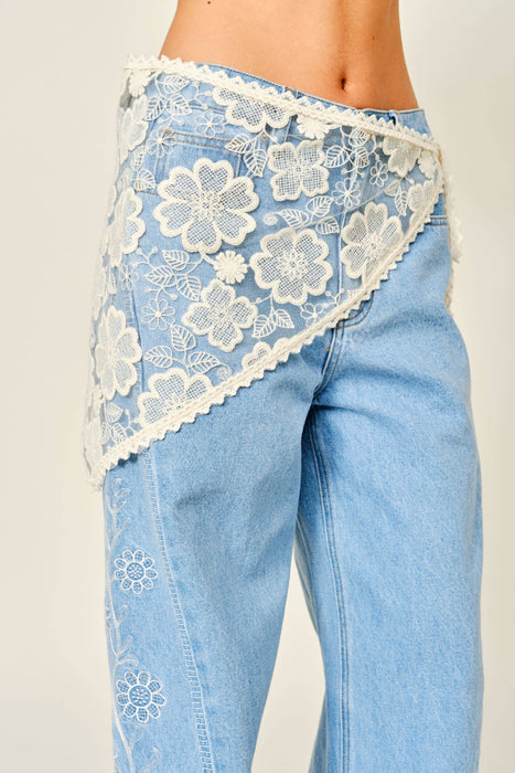 Lace Wrap Skirt
