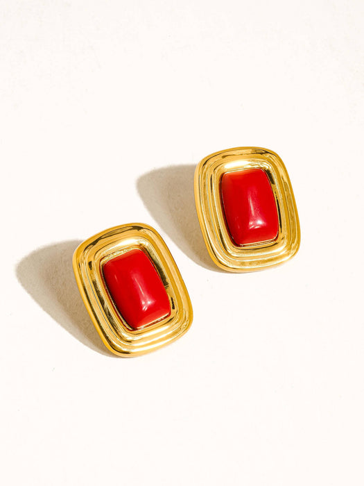 Lilian Stone Earring