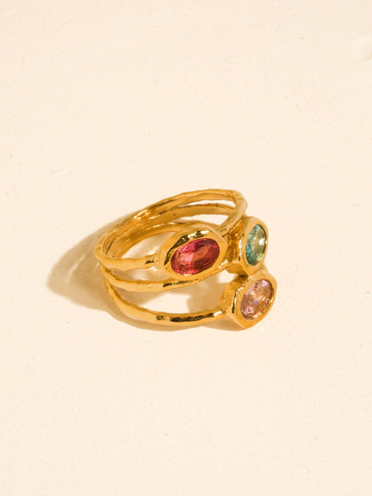 Beaufay Vintage Gemstone Ring