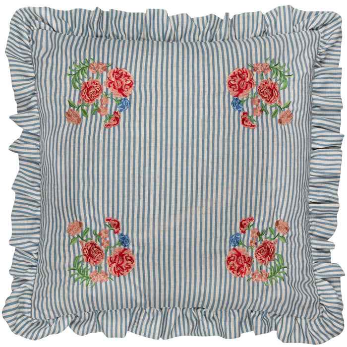 Fleur Tisse Throw Pillow