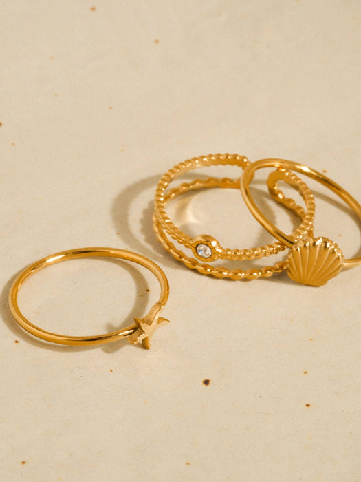 Ocean Stackable Rings