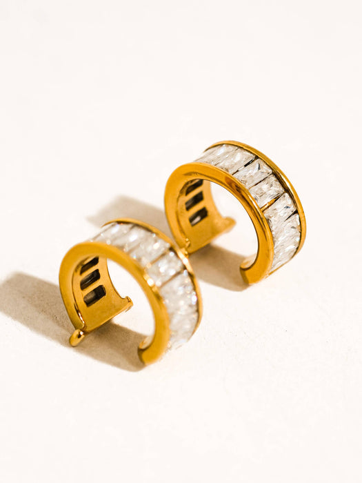 Forme Rhinestone Ear Cuff