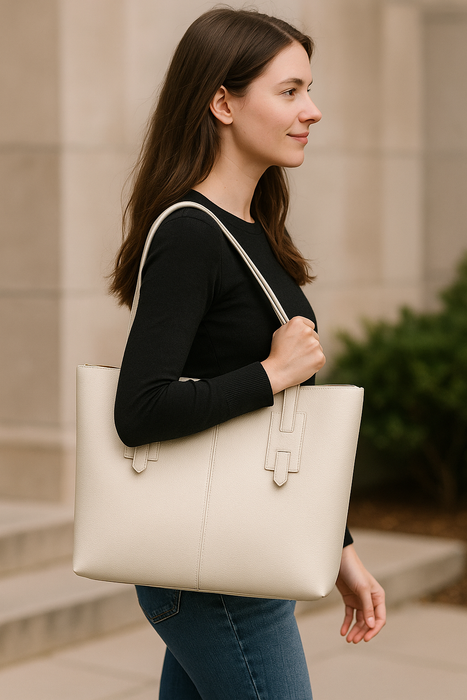 Genuine Leather Tote Bag