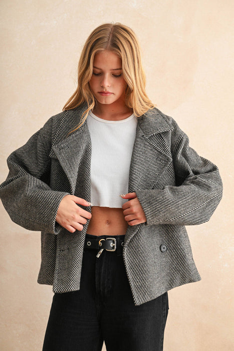 Chevrons Cape Jacket