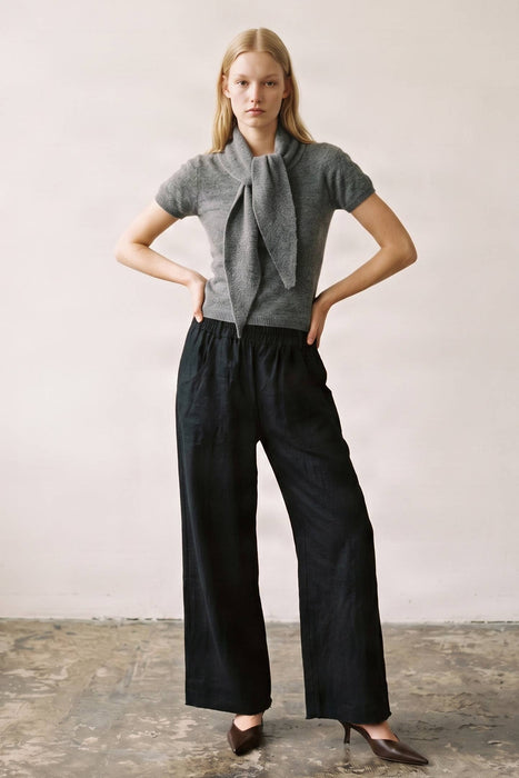 Beverly Knit Top with Tie Detail