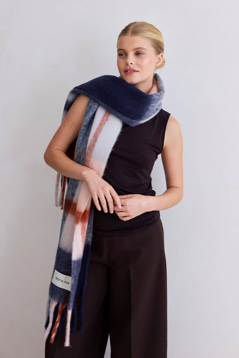 The Stockholm Scarf - 100% Recycled - Winter Lagoon