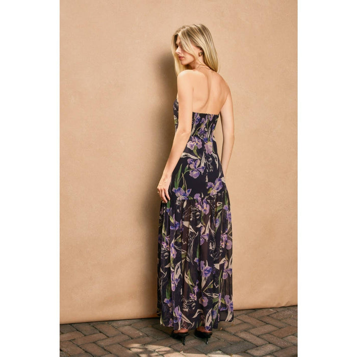 Midnight Iris Dress