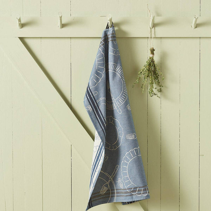Trio Linen Towel Set Bleu