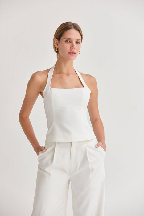 Tailored Halter Top