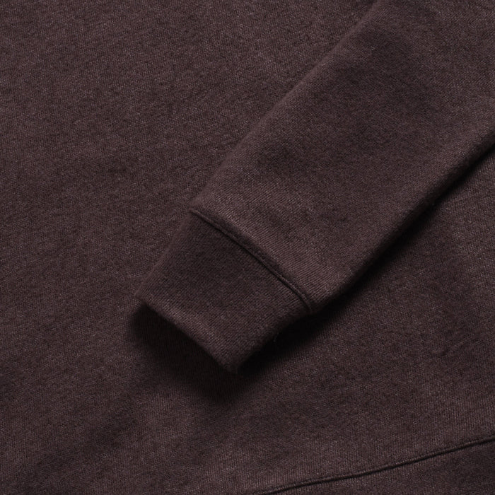 Butch Cashmist Crewneck - Dark Brown Heather