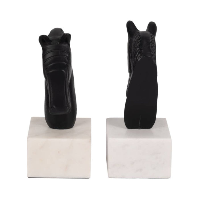 Horse Head Bookends