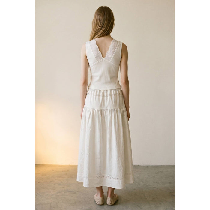 Eyelet Two-Piece Set