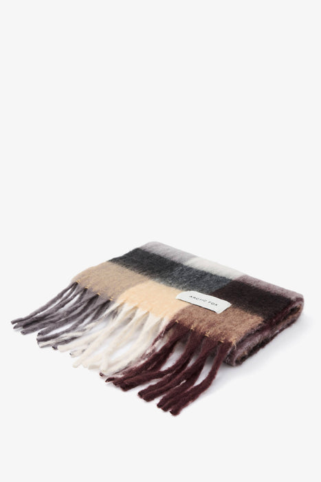 The Reykjavik Scarf - Purple/Brown