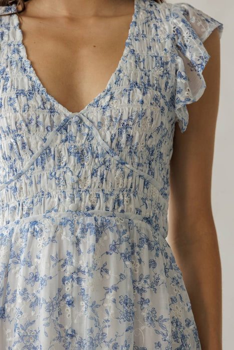 Fleur Bodice Midi Dress