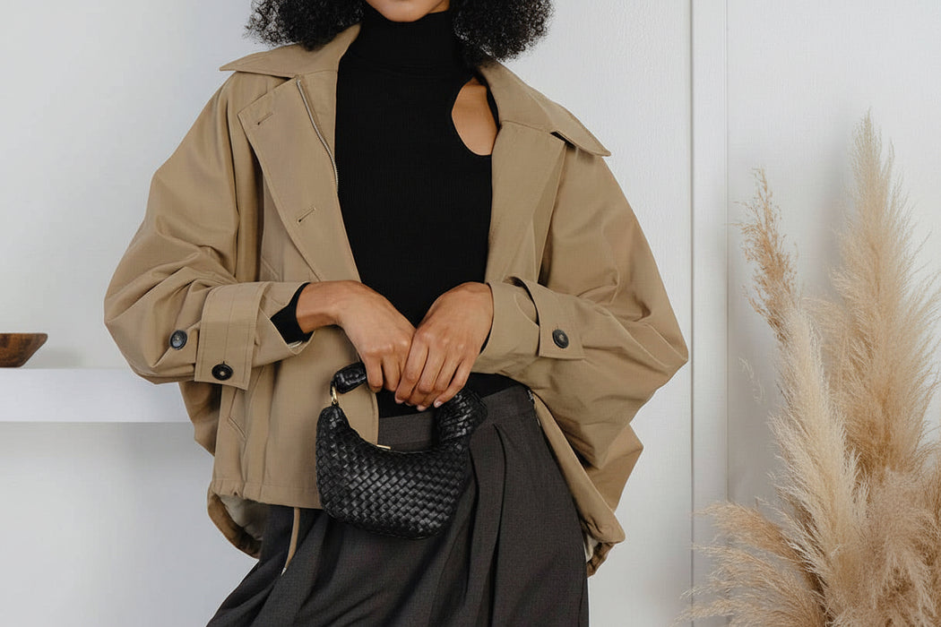 Midnight Black Clutch