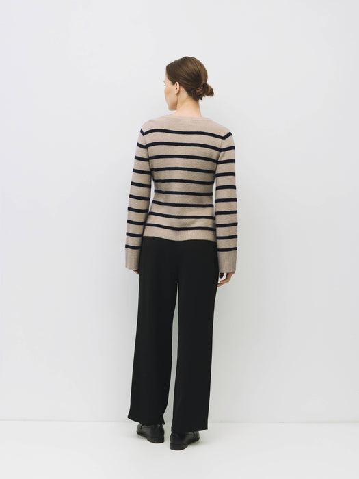 London Striped Cardigan