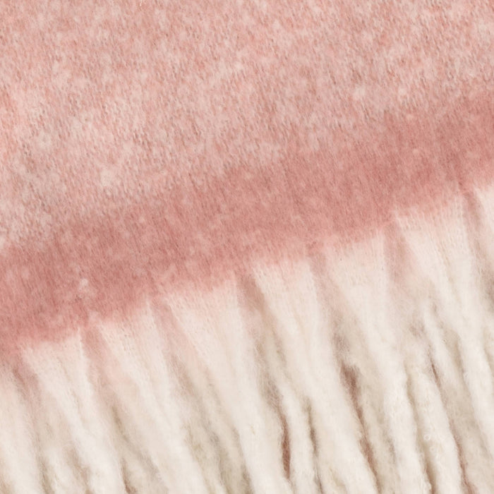 Rococo Pink Throw Blanket