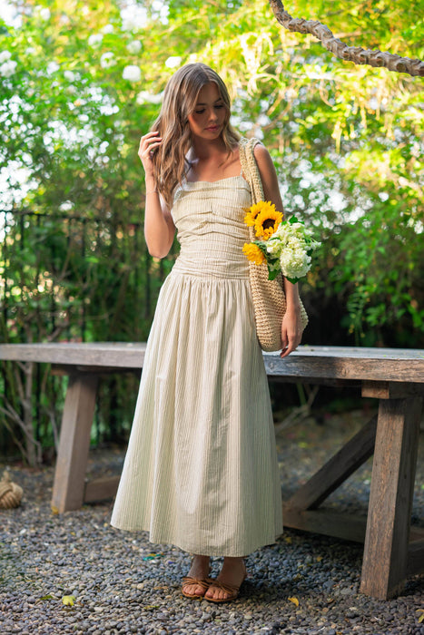 Tissé Striped Dress