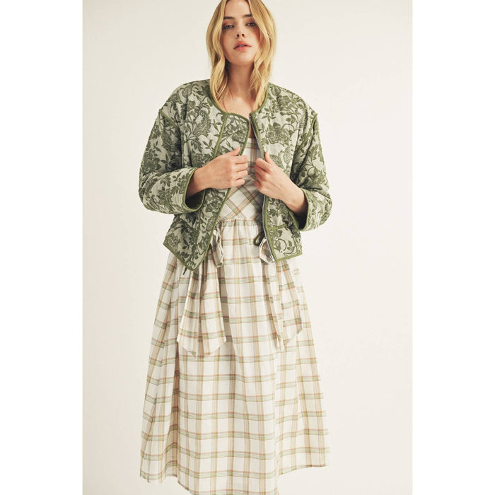 Amour Nordique Jacket: Olive