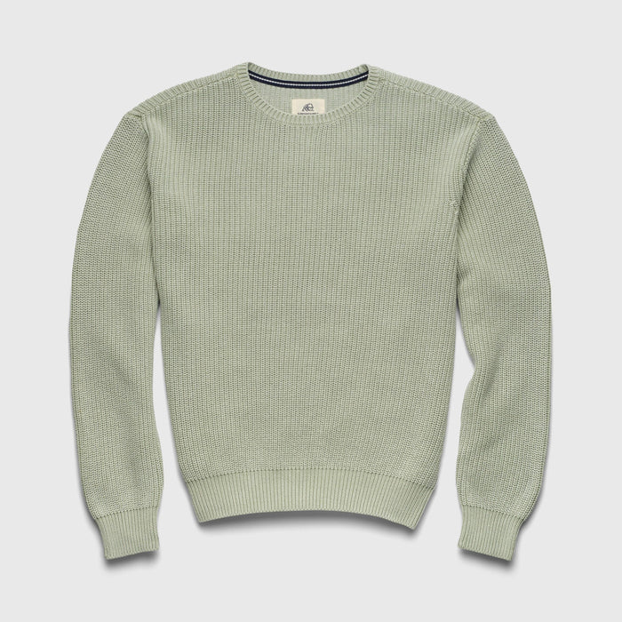 Eddie Salty Stitch Knit Sweater - Spring Green