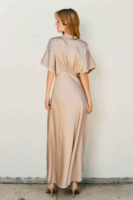 Blouson Maxi Dress