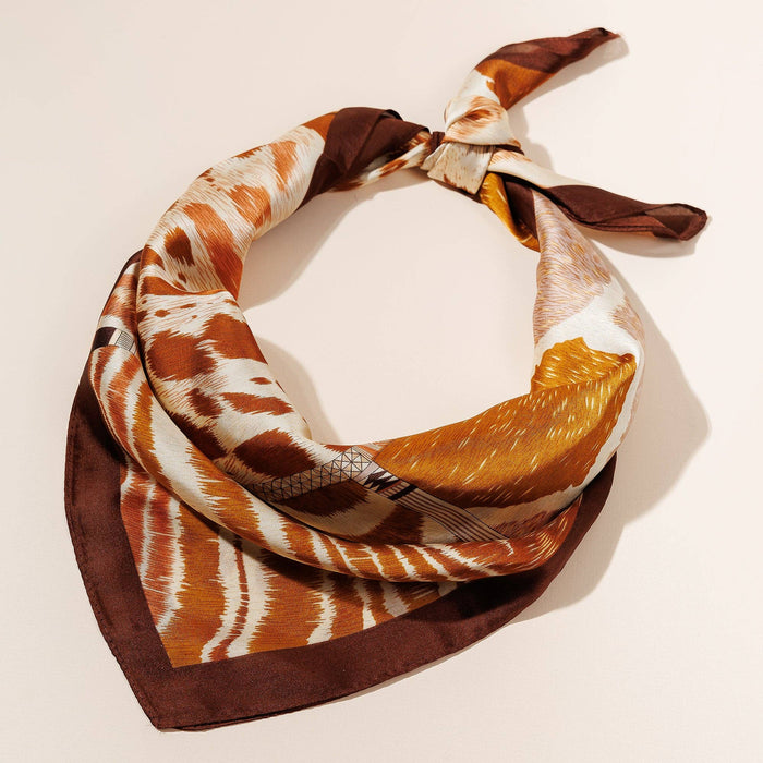 Animal Print Scarf