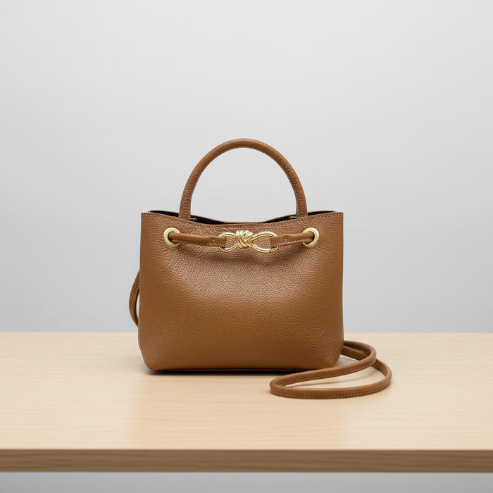 Botte Inspired Leather Handbag